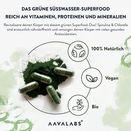 Boma-Lecithin AAVALABS Spirulina & Chlorella Komplex vegan
