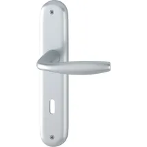 HOPPE Langschildgarnitur F1 grau 1810/273P