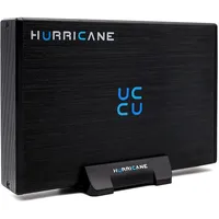 HURRICANE GD35612 500GB Externe Festplatte, 3.5 Zoll USB 3.0, Desktop Speicher mit Netzteil für PC, TV, Ps4, Ps5, Xbox Laptop, Notebook kompatibel mit Windows Mac Linux