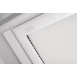 VELUX Verdunkelungsrollo DKL F06 1025 uni weiß/weiß