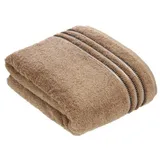 VOSSEN Cult de Luxe Badetuch 100 x 150 cm camel