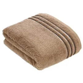 VOSSEN Cult de Luxe Badetuch 100 x 150 cm camel
