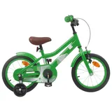 vidaXL Kinderfahrrad 16 Zoll grün