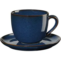 Asa Selection Cappuccinotasse 0,23 l Blau 2 St.