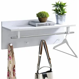 Idimex Wandgarderobe ULF Weiß