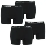 Head Boxershorts 4er Pack Schwarz XL