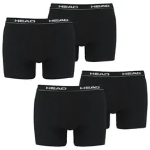 Head Boxershorts 4er Pack Schwarz XL