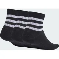 Adidas 3-Streifen Cushioned Sportswear Mid-Cut Sportsocken IC1317 - black/white 37-39