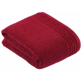 VOSSEN Vienna Style Supersoft Duschtuch 67 x 140 cm rubin