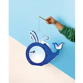 Folia Bastelset Laternenrohling rund Ø 22 cm mehrfarbig