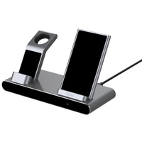 Rapoo XC600 Kopfhörer, Smartphone, Smartwatch, Tablet Silber USB Kabelloses Aufladen Schnellladung Indoor