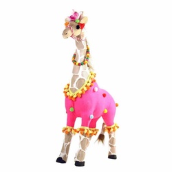 440s Dekofigur 440s AM-Design Deko-Stofftier Giraffe Hawai, bunt, H ca. 53 cm, AM-34 bunt