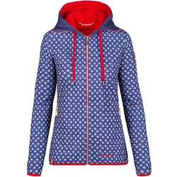 ALMGWAND 1928 Damen Unterjacke SPINNERIN, Dunkelblau-Rot, 38