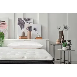 Yatas Bedding Suprelle Memory Kopfkissen 80 x 80 cm Weiß