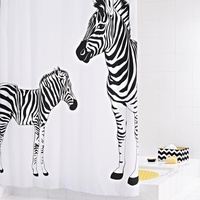 Ridder Duschvorhang Zebra 180×200 cm