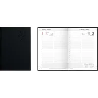 IDENA 12036 - Buchkalender DIN A5 2026, 1 Tag