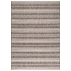 Teppich Outdoor Teppich Stefano Beige, Teppich Boss, Läufer, Höhe: 0.5 mm beige|weiß
