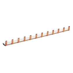 1St. Hager KB163A Phasenschiene 1P Stift 10mm2 63A 12M