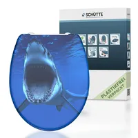 Schütte WC-Sitz Shark blau