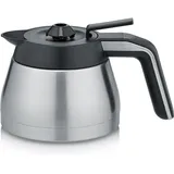 Severin TK5554, Thermoskanne, Schwarz, Silber