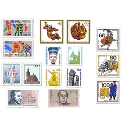 Briefmarken-Jahrgangssatz Berlin 1989, postfrisch