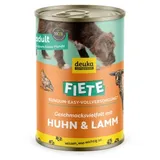 Fiete Adult Huhn & Lamm deutsches Premium-Nassfutter 6x400g Dose