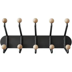&Tradition Capture SC76 Garderobenhaken, graphit / eiche
