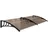 Outsunny Pultvordach 75 x 195 x 23 cm braun