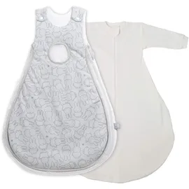 roba Schlafsack Air PLUS safe asleep', 2 Tlg, Größe 62/68cm Miffy