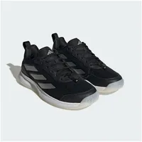 Adidas Avaflash Low Tennisschuh Core Black / Silver Metallic / Cloud White 40 2/3