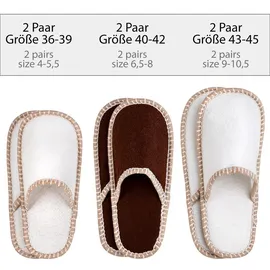 Onvaya Pantoffeln Mocca 36