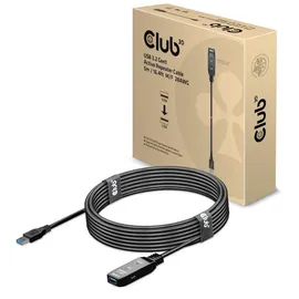 Club 3D USB 3.2 aktives Kabel 5m St./B. 28AWG schwarz