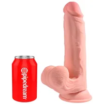 KING COCK PLUS King Cock Triple Density with Swinging Balls“, 9 Inch