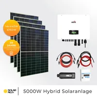 6160Wp/5kW Hybrid PV-Anlage 14x Ulica Solar Module Bifazial 440Wp Afore WR