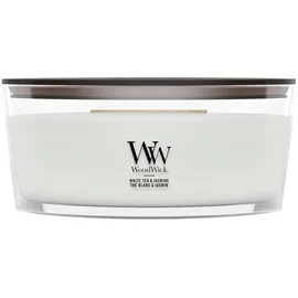 Woodwick White Tea & Jasmine Duftkerze 453,6 g