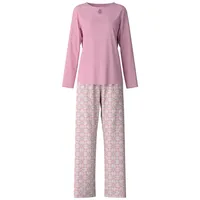 CALIDA Sweet Dreams Pyjamas Rosa Muster Baumwolle Large Damen