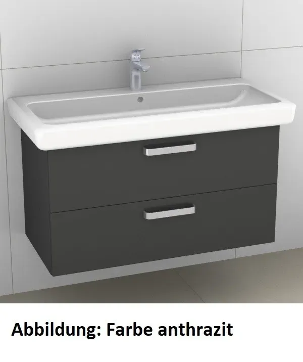 Artiqua 413 Waschtischunterschrank für IT! 121900, 121903, 121905 Oxid Hellgrau quer, 413-WU2L-K115- 413-WU2L-K115-7183-721