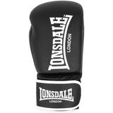 Lonsdale Boxhandschuhe aus Kunstleder Ashdon Equipment, Black/White, 14 oz