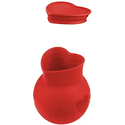 Dr. Oetker Silikon-Schmelztopf inkl. Deckel Flexxible Love Rot 300ml