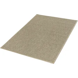 DEKOWE Teppichboden DEKOWE "Naturino Prestige Spezial", braun (camel), B:67cm H:10mm L:150cm, Obermaterial: 100% Polypropylen, Teppiche, Flachgewebe, meliert, Sisal Optik, In- und Outdoor geeignet