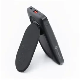 forcell F-ENERGY F10K2 MagStand Powerbank kompatibel mit MagSafe PD QC3.0 5A 20W 10 000 mAh schwarz - Schwarz