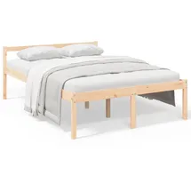 vidaXL Seniorenbett 120x200 cm Massivholz Kiefer