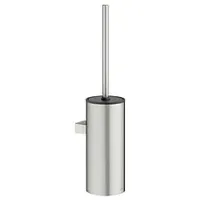 Keuco Moll Toilettenbürstengarnitur 12769210101 mit Metallgehäuse, Bürste mit Deckel,