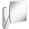 iLook_move Kosmetikspiegel 17613179004 Aluminium-finish, Wandmodell, beleuchtet, 200 x 200 mm
