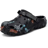 SECHRITE Gartenschuhe Herren Clogs - Herren Gartenclogs Männer Leicht Hausschuhe Atmungsaktiv Clogs Strand Dusche Schuhe Freizeitschuhe Schwarz 47 EU - 47 EU