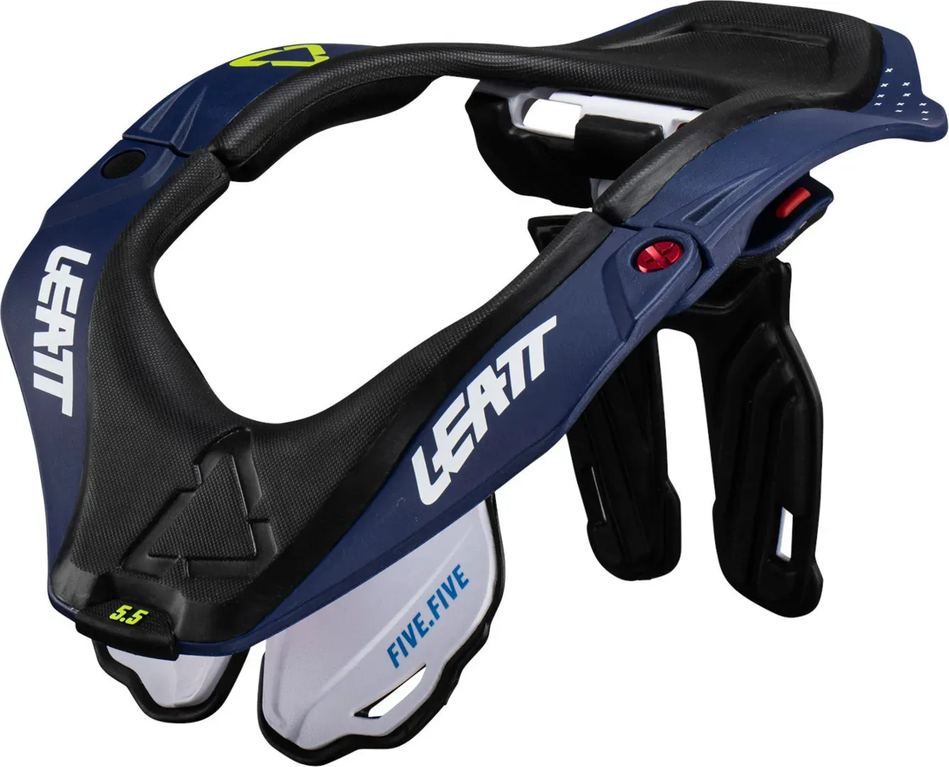 Leatt 5.5 V24 Nackenstütze, schwarz-blau, Größe S M für Männer