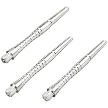 BULL'S Tecno Aluminium Shaft M/46 mm Silber