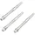 BULL'S Tecno Aluminium Shaft M/46 mm Silber