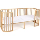 Waldin Erweiterung auf 174cm für 7in1 Babybett, KEIN BETT, Natur,Natur - Naturbelassen