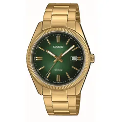 Casio Herren Armbanduhr MTP-1302PGC-3AVEF analog gelbgold IP